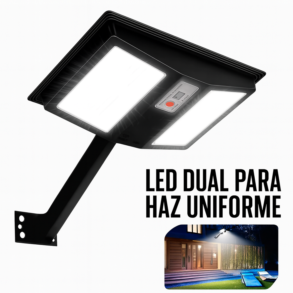 Lámpara Exterior con Panel Solar CL115