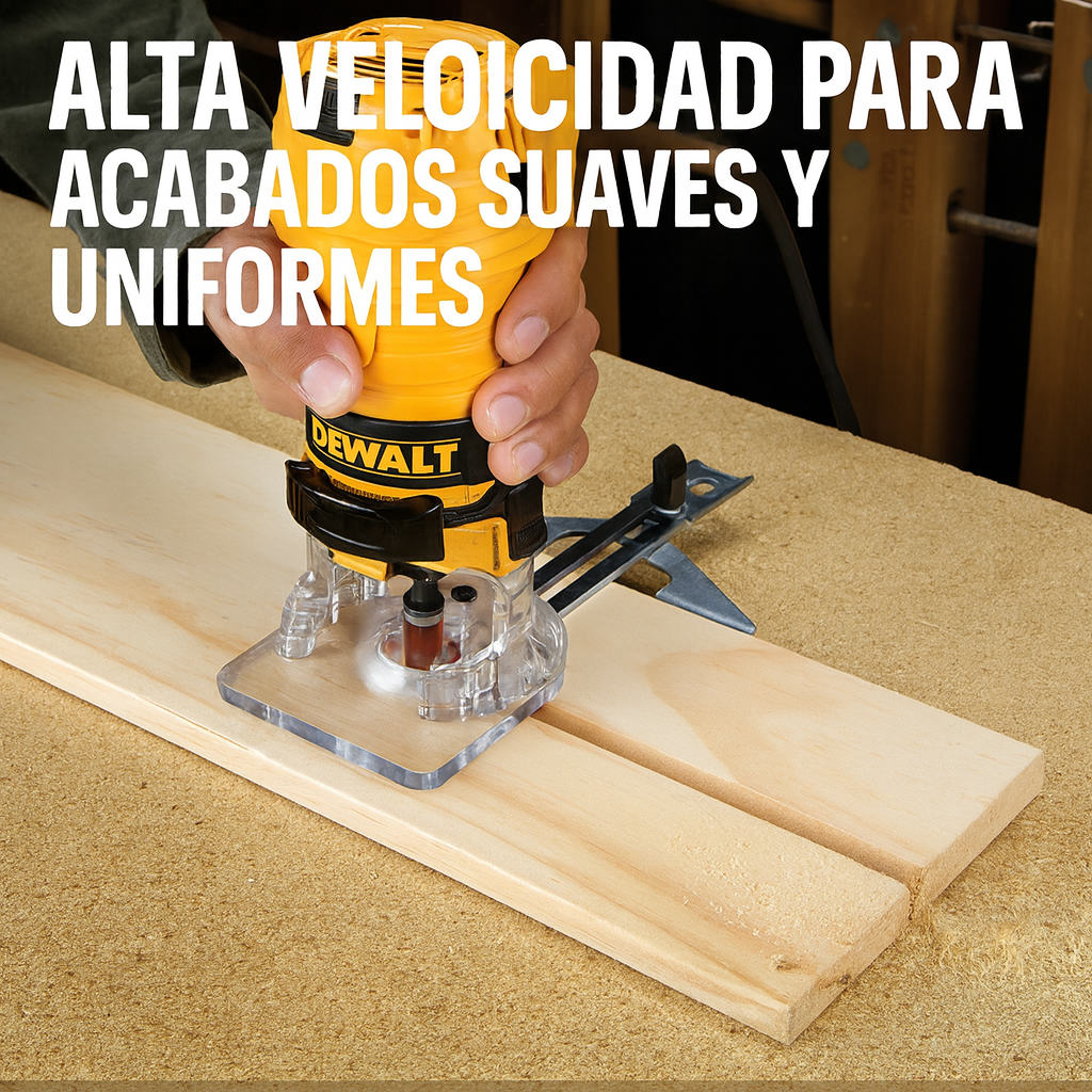 Rebordeadora DEWALT – Precisión y Potencia para Acabados Profesionales
