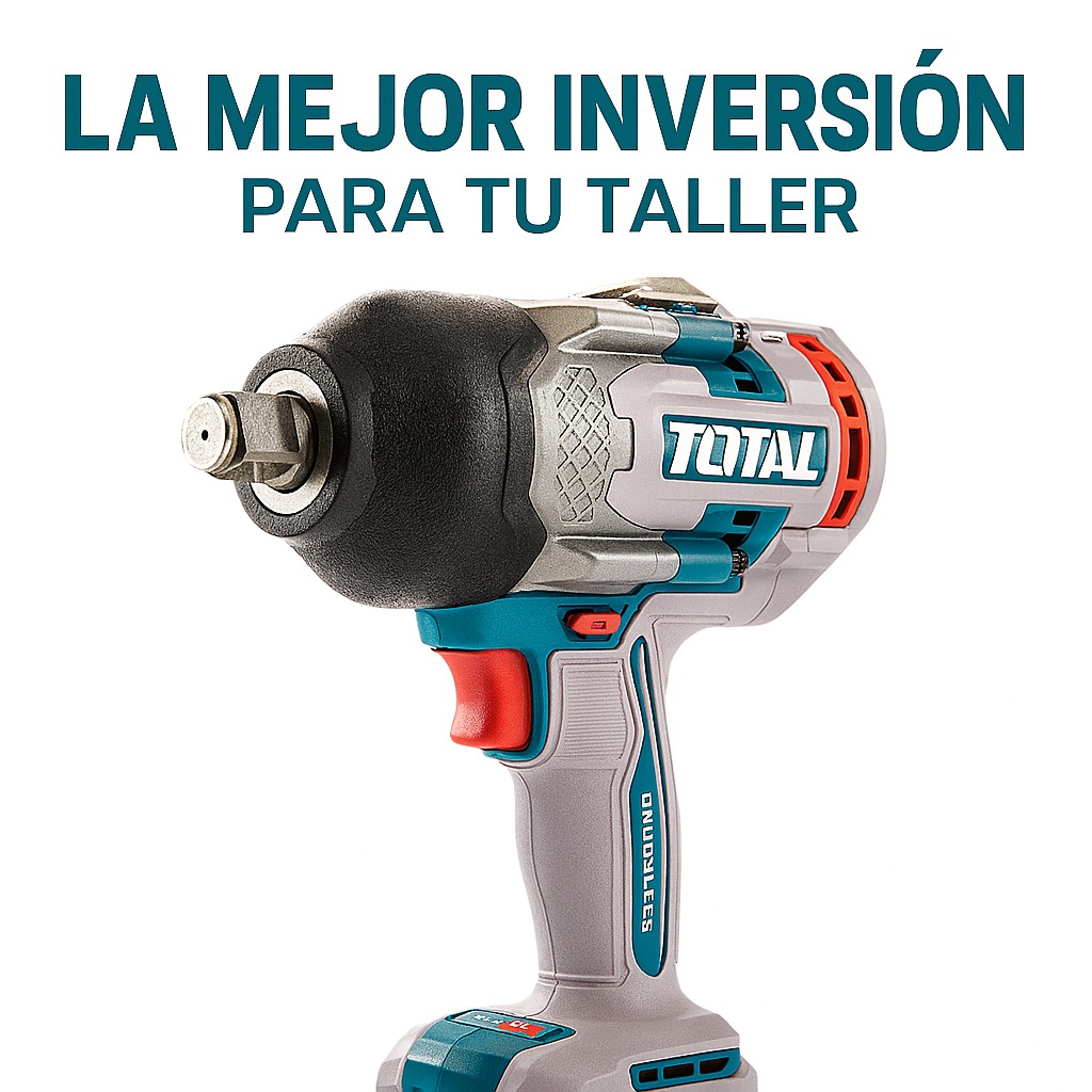 Combo Triple Llave de Impacto Brushless 20V – 400NM / 850NM / 1350NM + Cargador + 2 Baterías 1 Año de Garantía