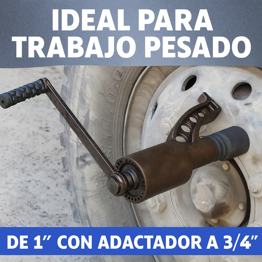 Multiplicador de Fuerza Industrial 1” – 4800Nm | Kit Completo con Copas, Adaptador y Maletín