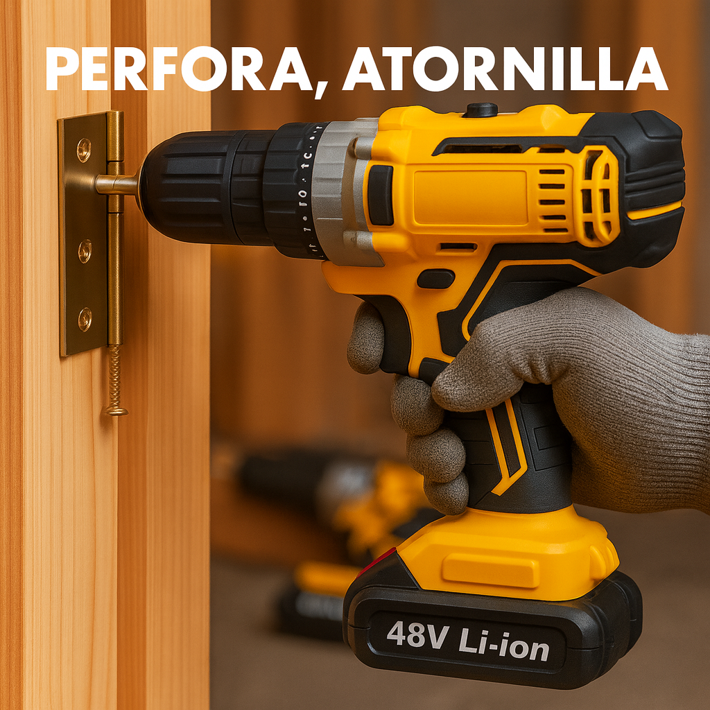 Kit Taladro 48V + Soplador Jet Pro Max