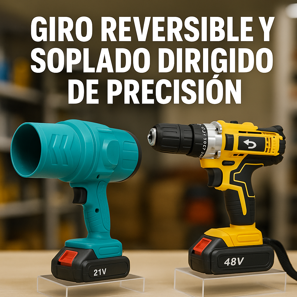 Kit Taladro 48V + Soplador Jet Pro Max