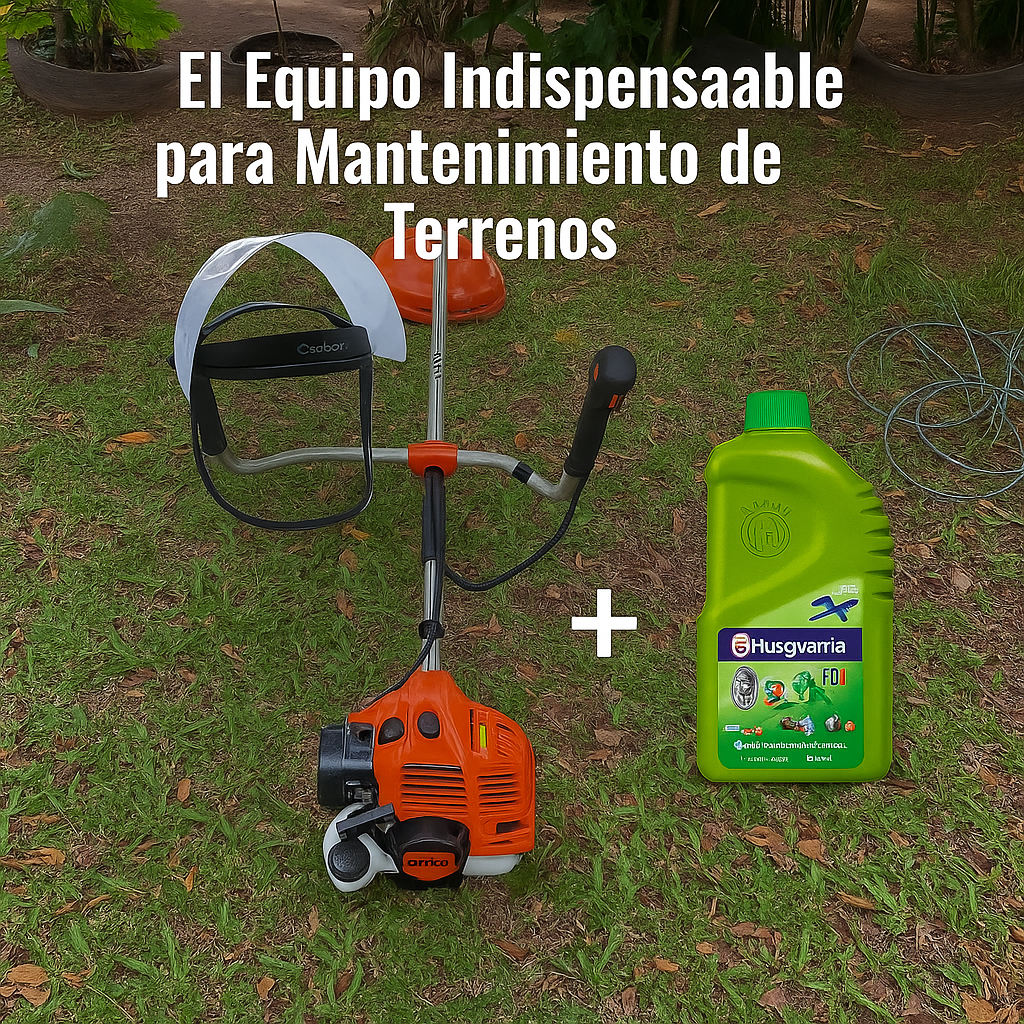 Guadaña  Sthil Fs450 Con Mascara protectora y Aceite