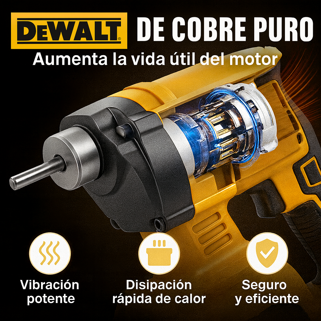 Vibrador de Hormigón Inalámbrico 20 V Dewalt