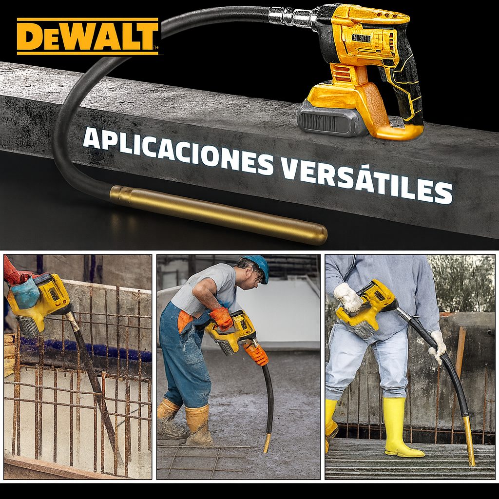 Vibrador de Hormigón Inalámbrico 20 V Dewalt