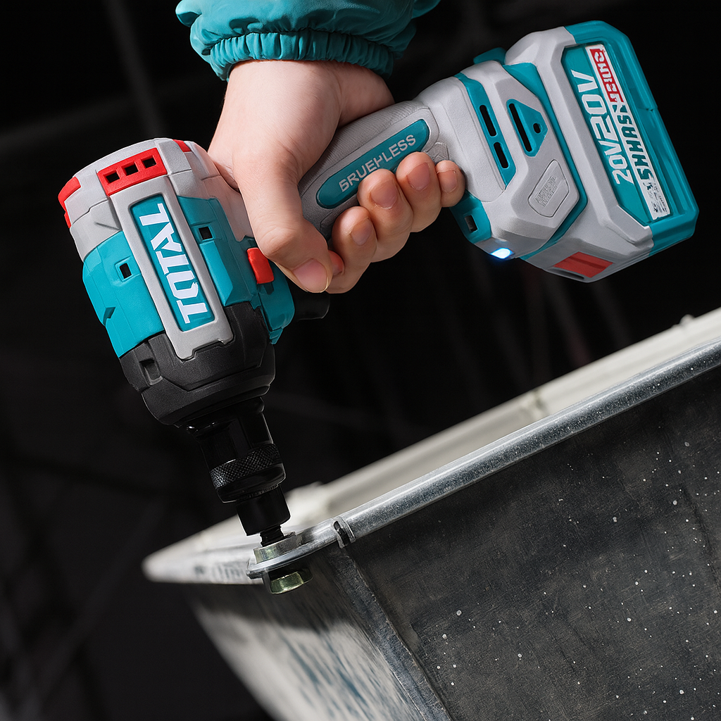 Combo 3 en 1 Rotomartillo SDS-Plus Llave de impacto 400 Nm y Taladro percutor 66Nm TOTAL 20V