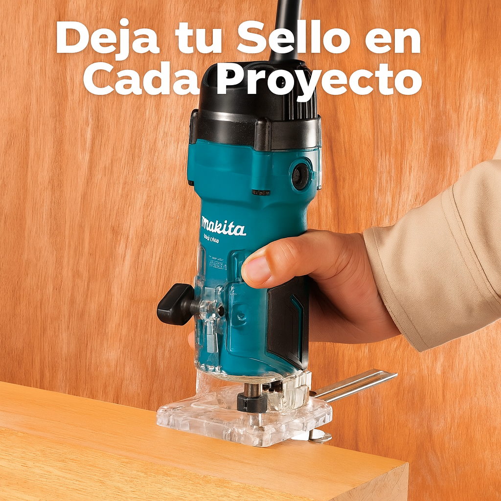 Rebordeadora Eléctrica MAKITA – Precisión y Acabados Profesionales