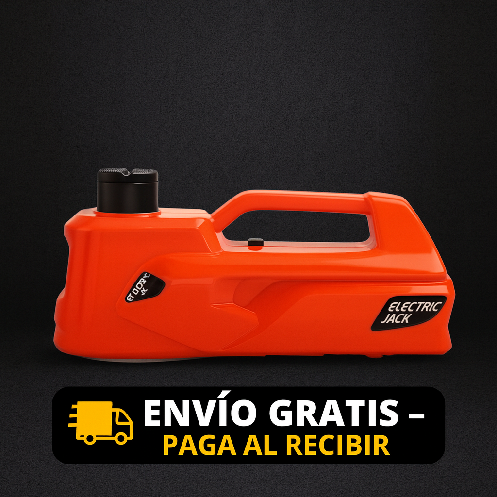 Gato Hidráulico Eléctrico 12V ZSD01-X (2 Ton) con Maletín | Elevación rápida y segura