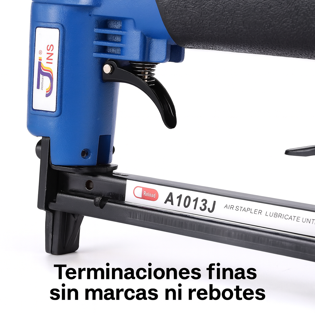 Clavadora neumática — liviana, precisa y hecha para trabajar