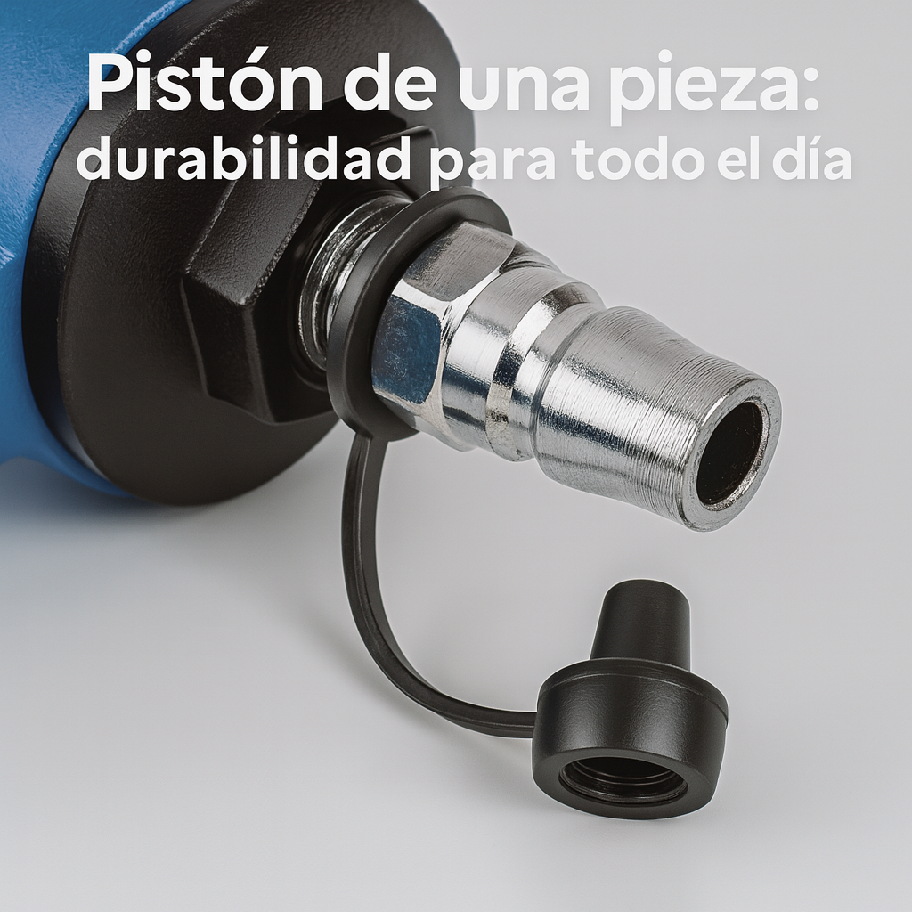 Clavadora neumática — liviana, precisa y hecha para trabajar