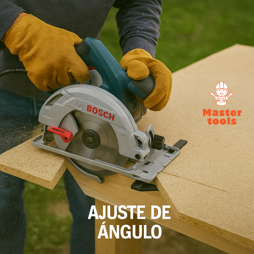 🛠 Sierra Circular Tipo Bosch con Guía Láser – Potencia y Precisión Profesional