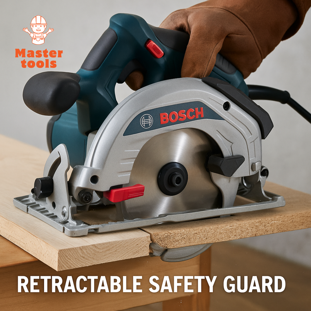 🛠 Sierra Circular Tipo Bosch con Guía Láser – Potencia y Precisión Profesional