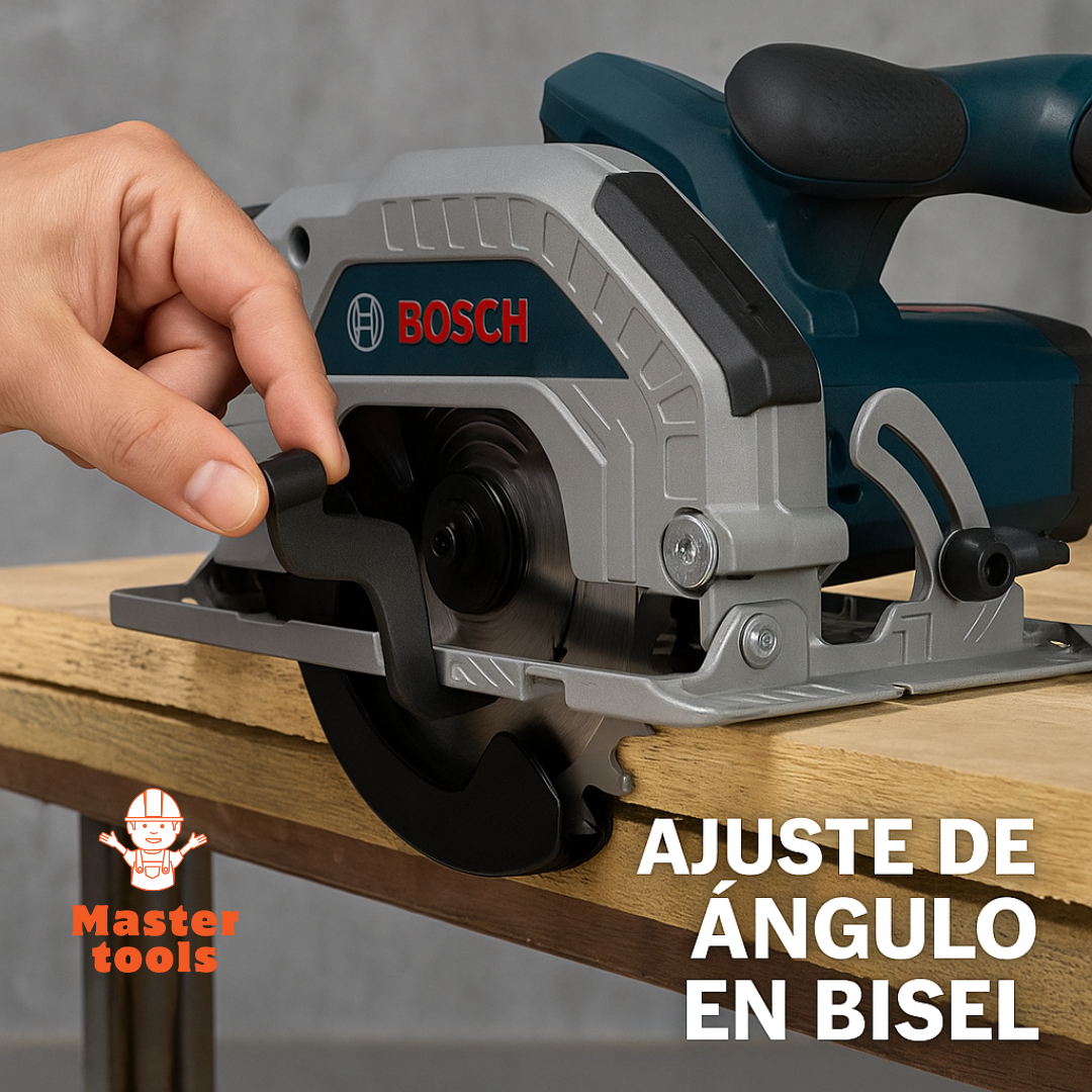 🛠 Sierra Circular Tipo Bosch con Guía Láser – Potencia y Precisión Profesional