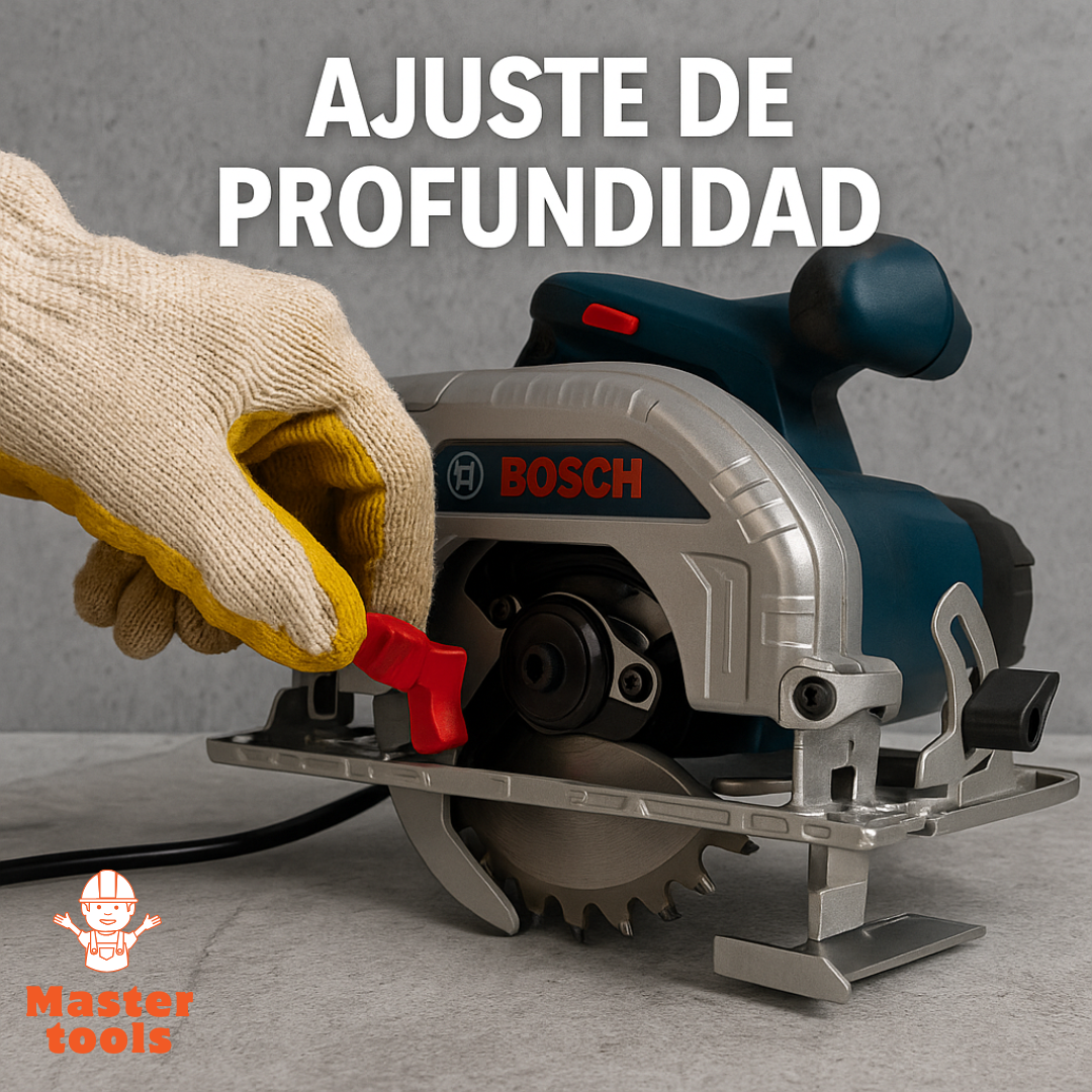 🛠 Sierra Circular Tipo Bosch con Guía Láser – Potencia y Precisión Profesional