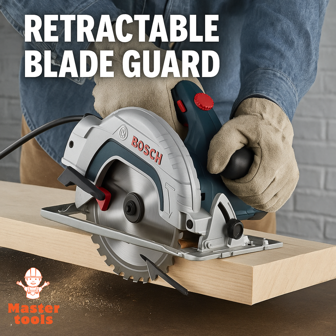 🛠 Sierra Circular Tipo Bosch con Guía Láser – Potencia y Precisión Profesional