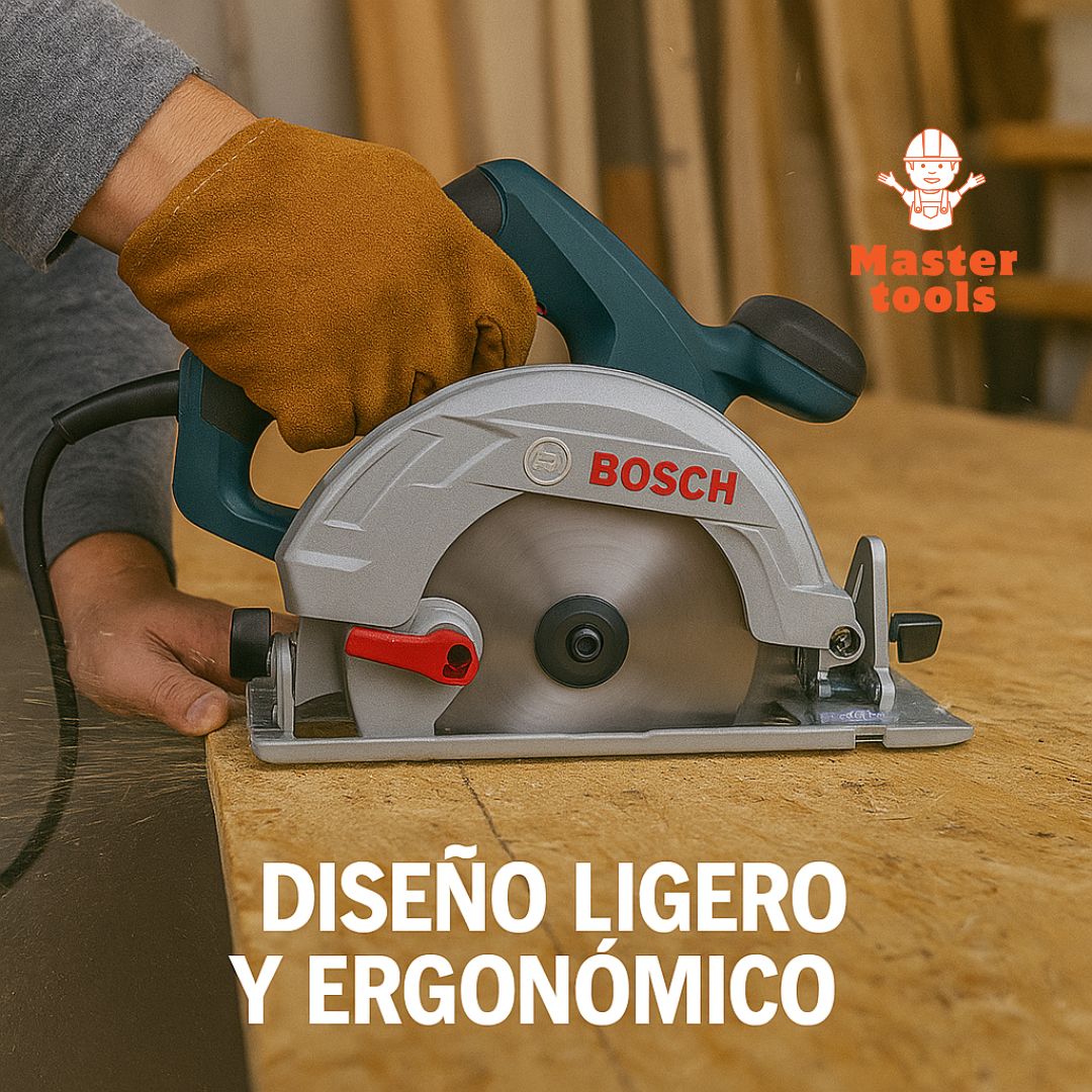 🛠 Sierra Circular Tipo Bosch con Guía Láser – Potencia y Precisión Profesional