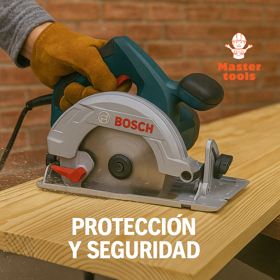 🛠 Sierra Circular Tipo Bosch con Guía Láser – Potencia y Precisión Profesional