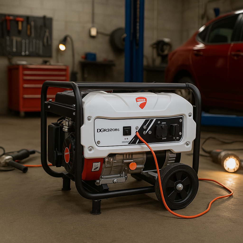 ⚡ PLANTA ELÉCTRICA DUCATI DGR 3200S – Original - Potencia y Confiabilidad