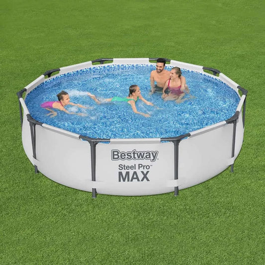 Piscina Estructural de 4600 Litros + Escalera, Cubierta, Revestimiento, Filtro