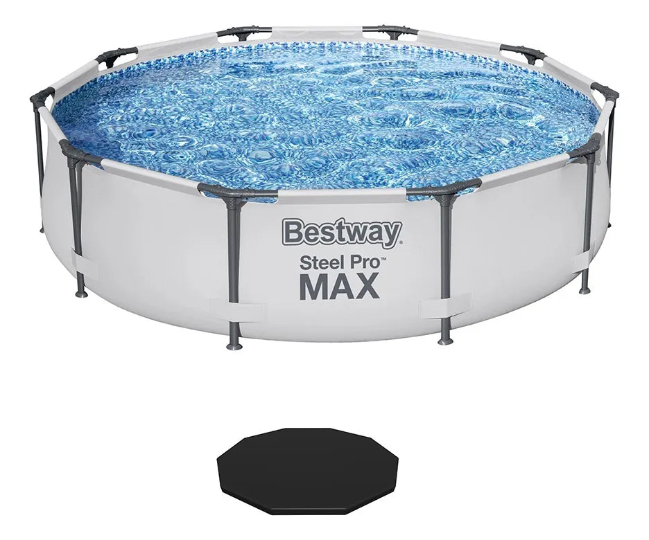 Piscina Estructural de 4600 Litros + Escalera, Cubierta, Revestimiento, Filtro