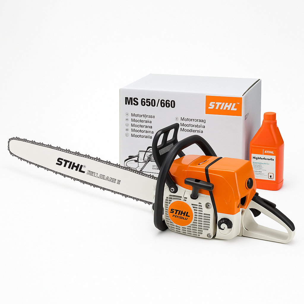 Motosierra Stihl 660 industrial + Aceite