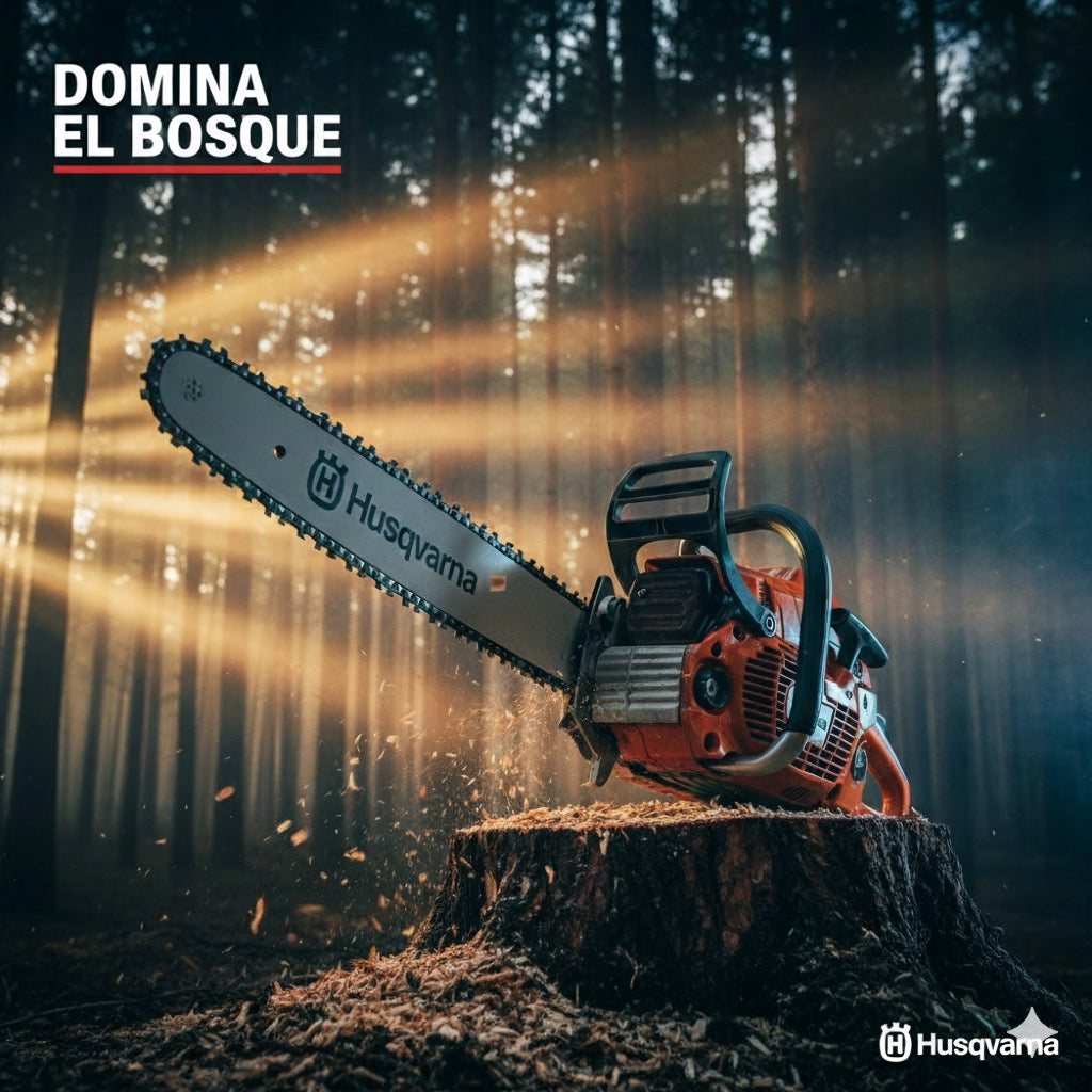 ⚡ MOTOSIERRA HUSQVARNA 61 PROFESIONAL – POTENCIA Y CONTROL