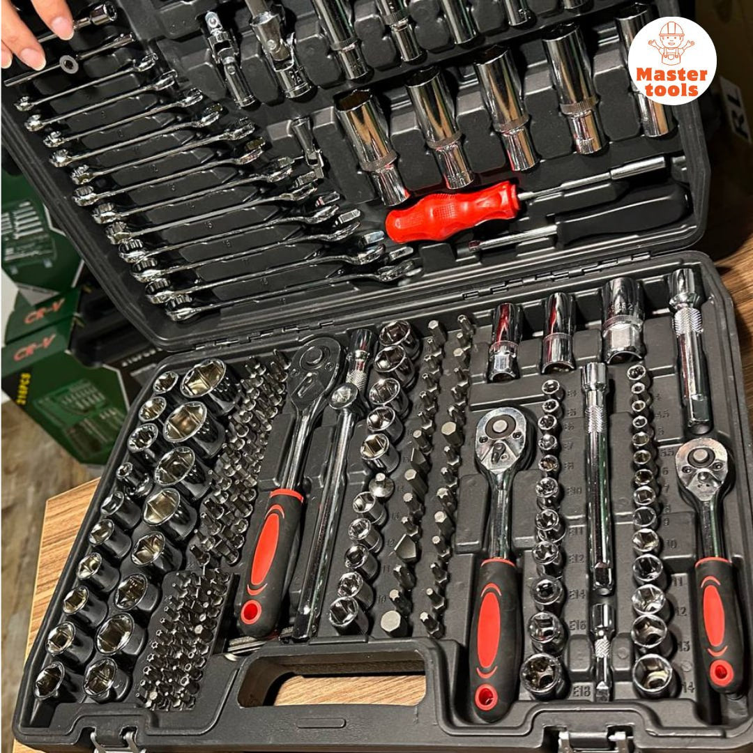 set de herramientas de 216 piezas - Forjadas para trabajó exigente