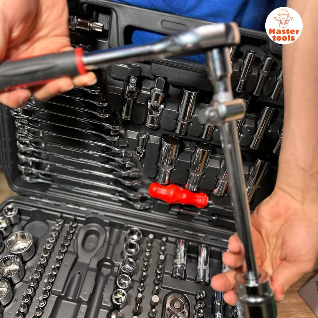 set de herramientas de 216 piezas - Forjadas para trabajó exigente