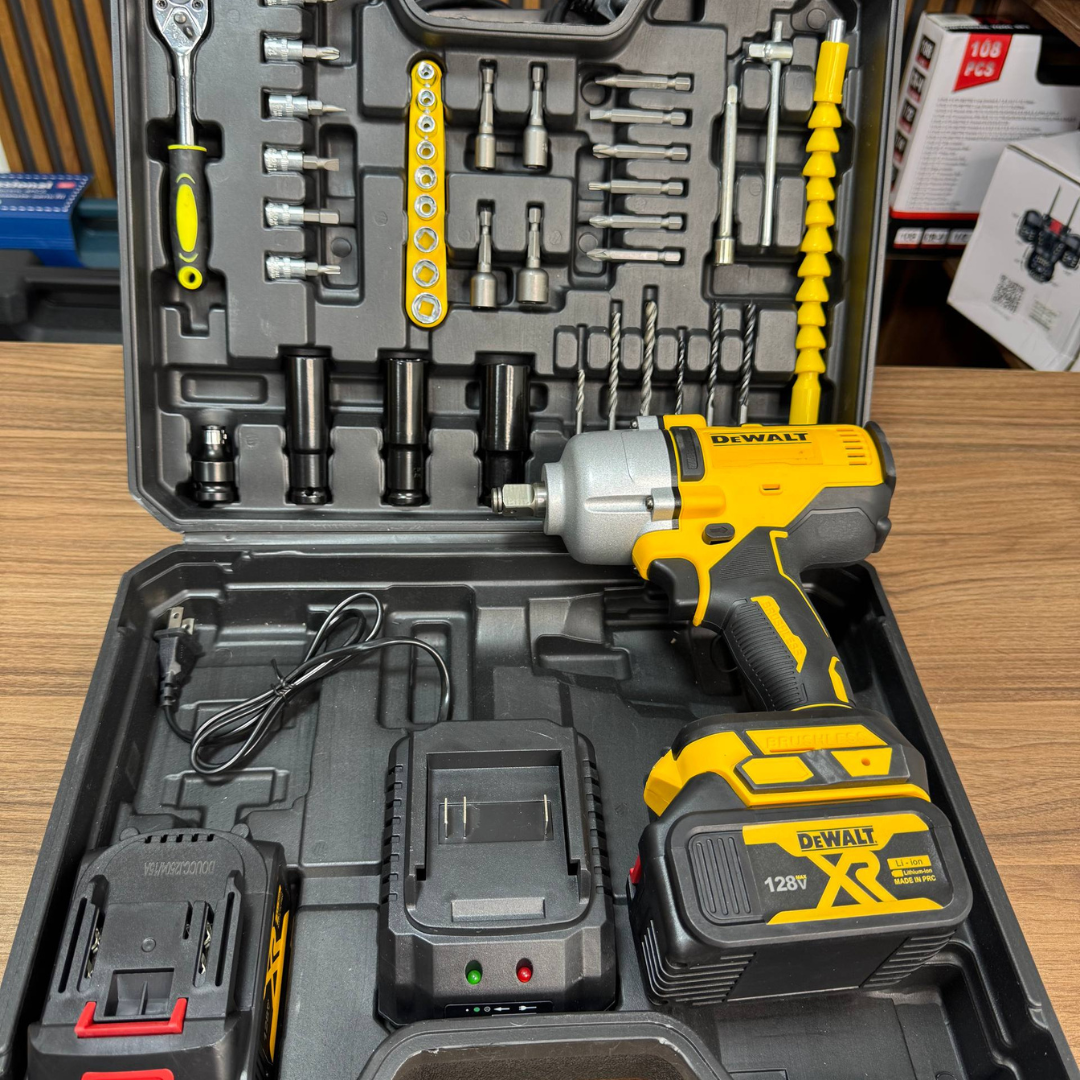 Pistola de impacto 680Nm DeWALT - poder industrial