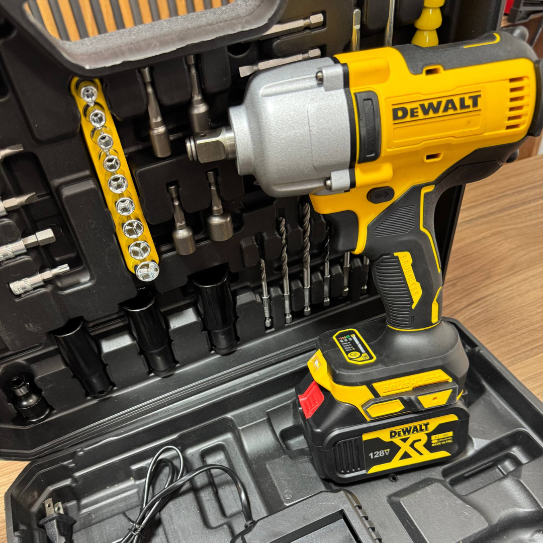 Pistola de impacto 680Nm DeWALT - poder industrial