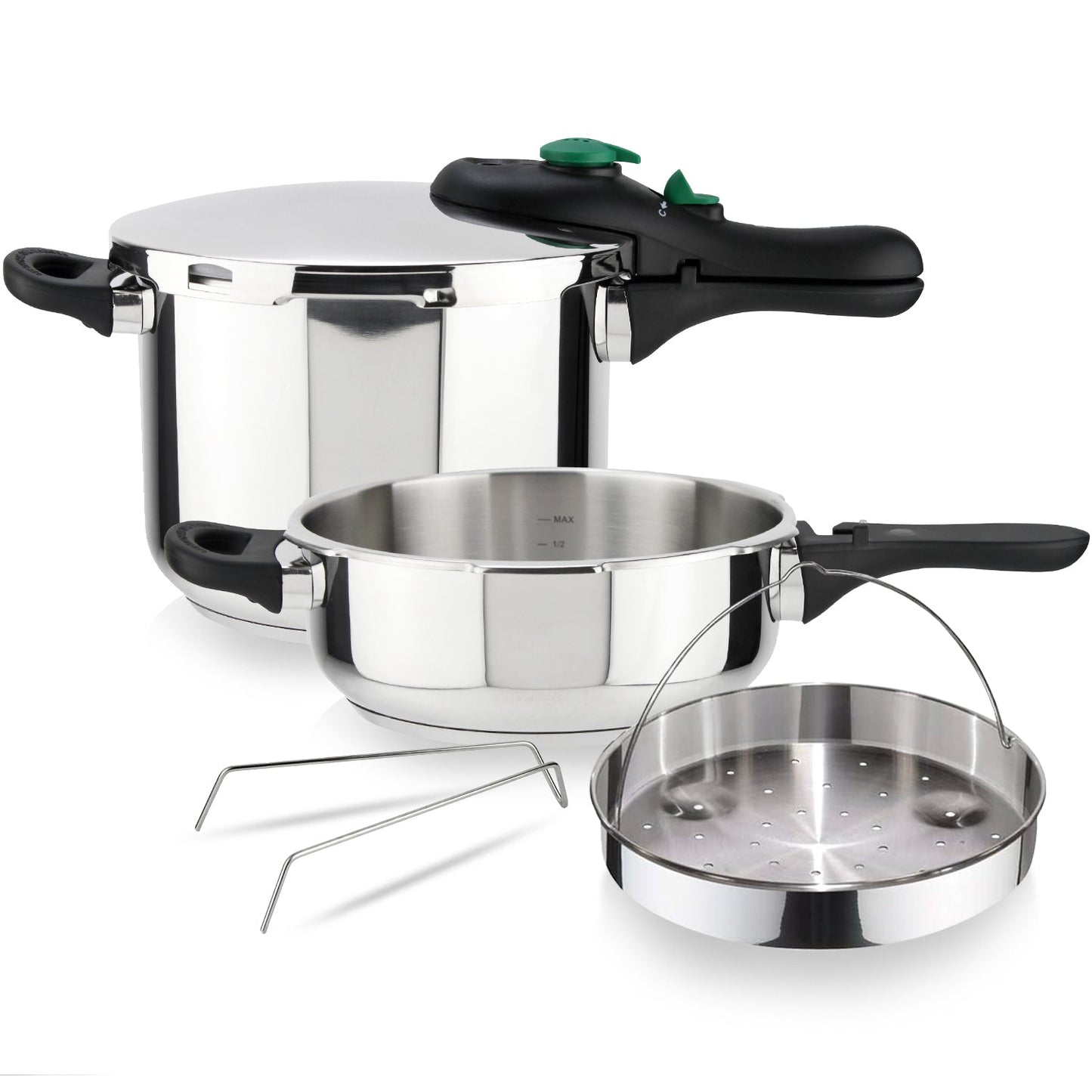 Olla De Presión Magefesa De Acero Inoxidable 8 Cuartos