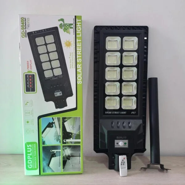 Lampara Solar 400W - Iluminación 100 Solar - Ultima Tecnología IP67