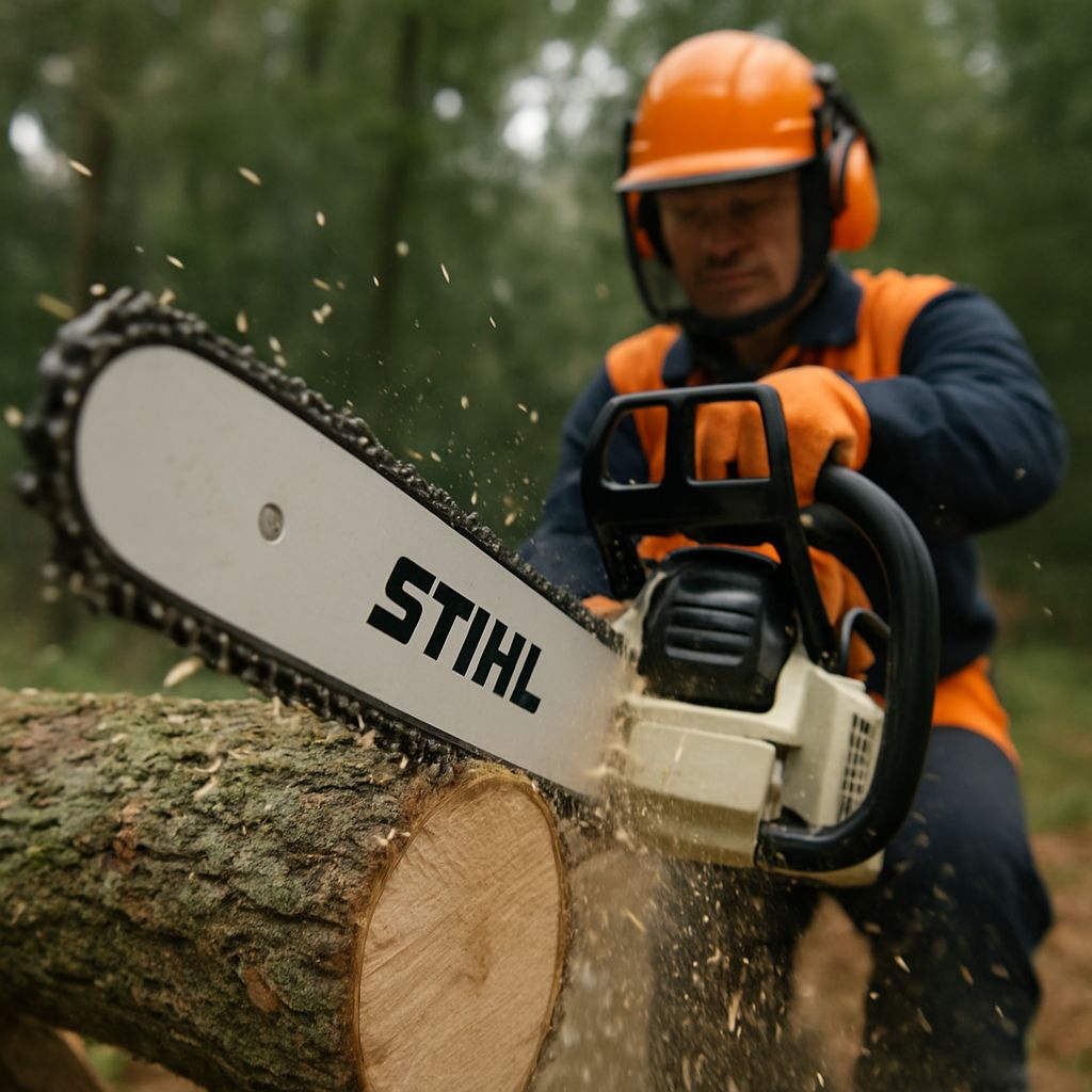 Motosierra Stihl MS 660 + Aceite y Caja