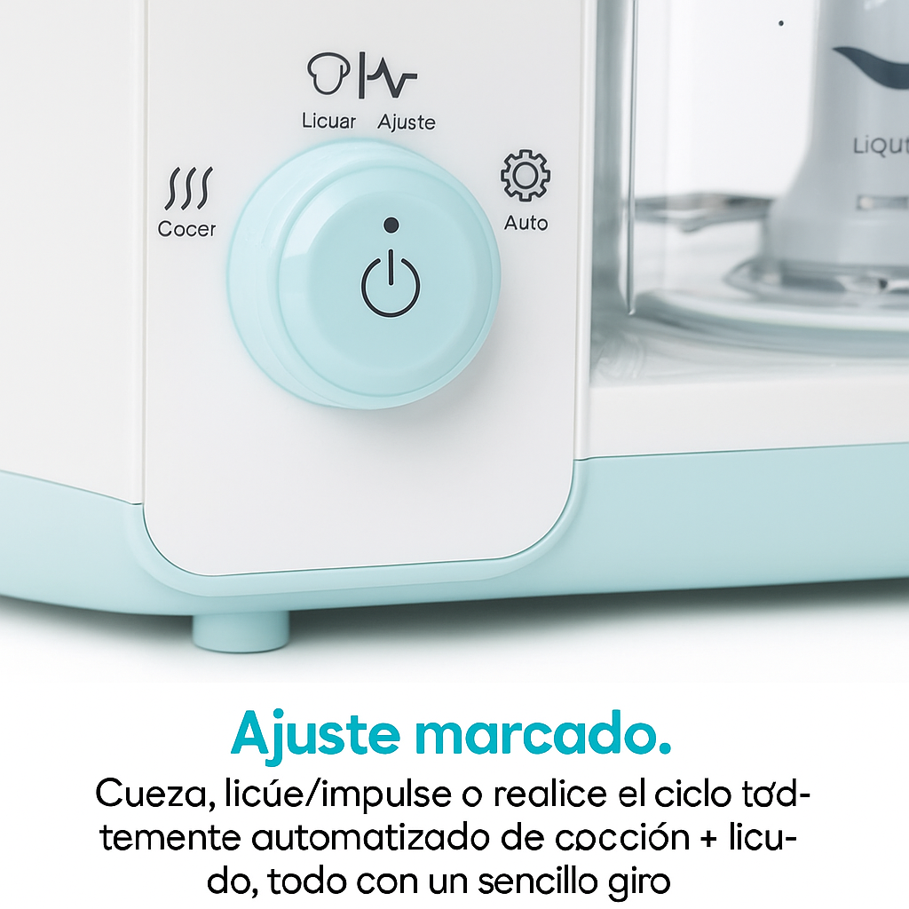 nutribullet Baby Steam + Blend Cocine y mezcle alimentos frescos para bebés en una sola máquina