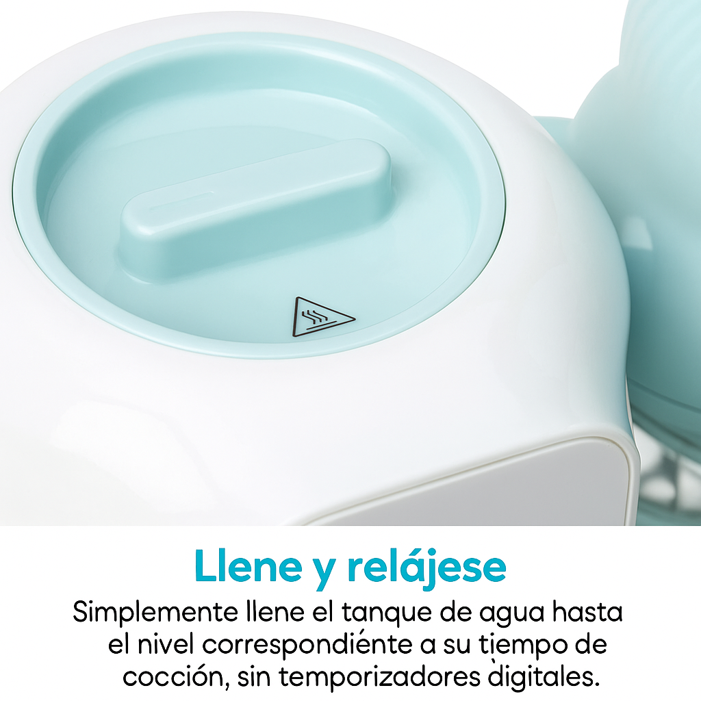 nutribullet Baby Steam + Blend Cocine y mezcle alimentos frescos para bebés en una sola máquina