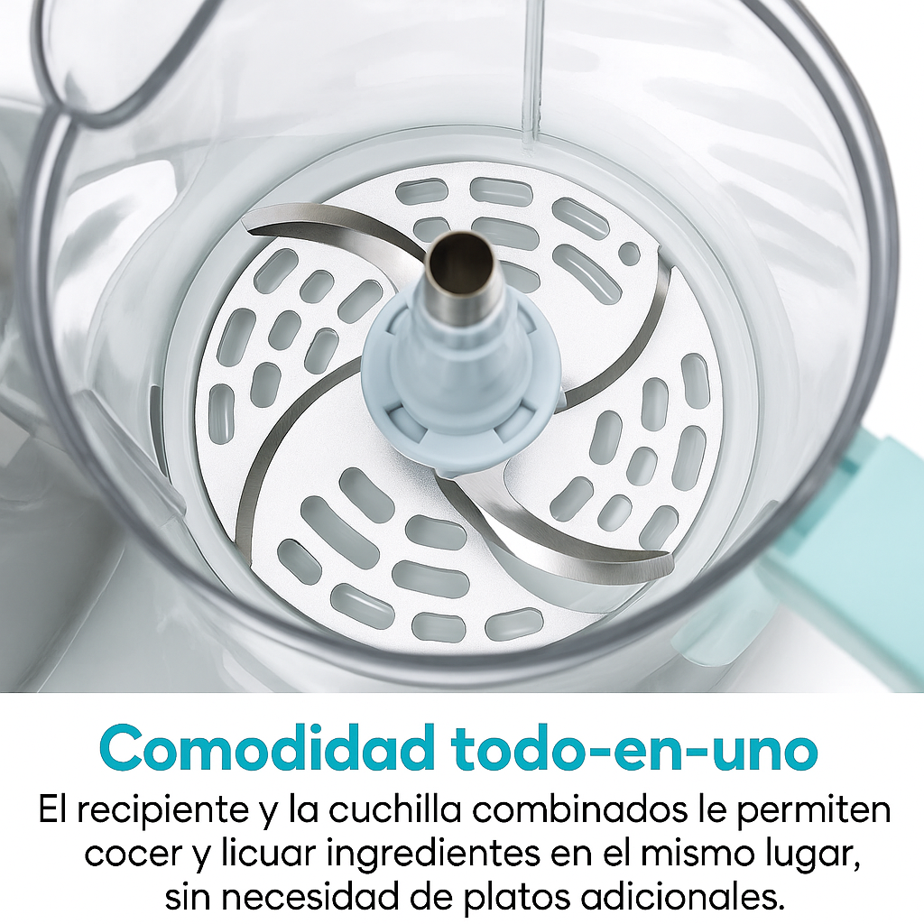 nutribullet Baby Steam + Blend Cocine y mezcle alimentos frescos para bebés en una sola máquina