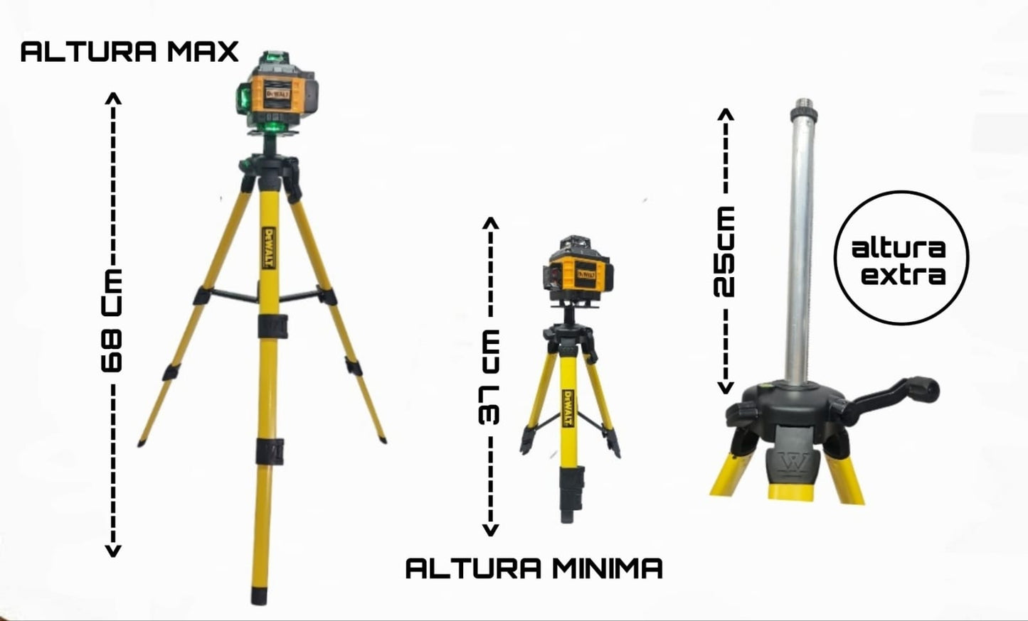 Nivel Láser DeWALT 16 Líneas Autonivelante -