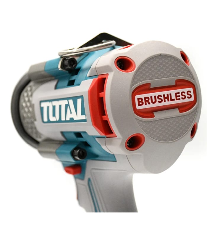 Llave de Impacto TOTAL Original 3/4” – 1350 Nm para Ajustar, 1900 Nm para Aflojar, con 1 Año de Garantía